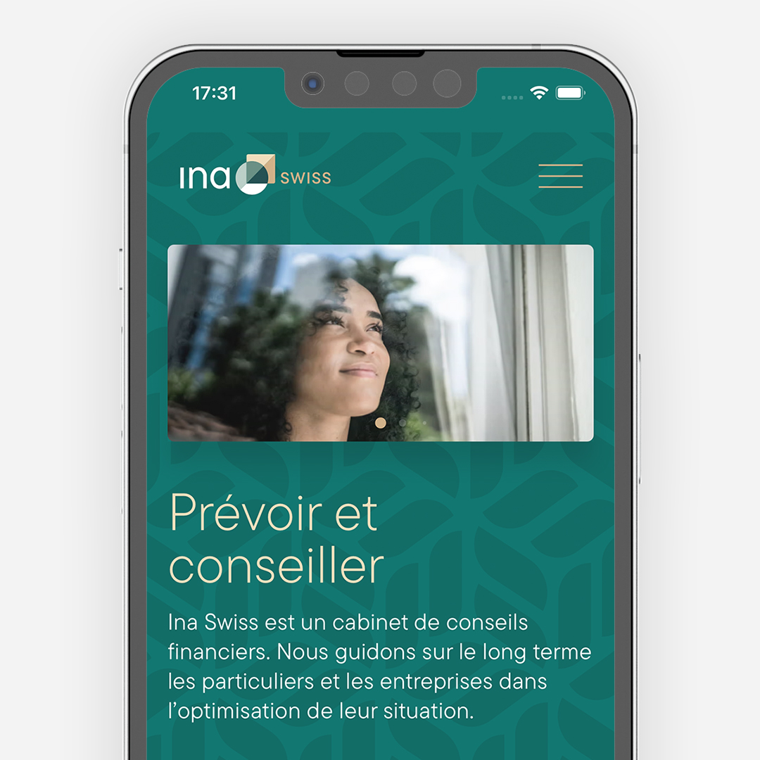 Ina Swiss Site web vitrine